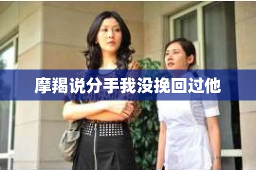 摩羯说分手我没挽回过他 摩羯说分手我没挽回过他