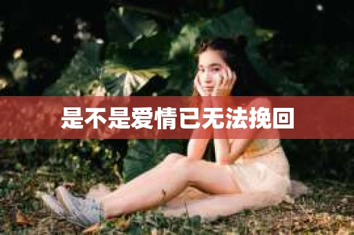 是不是爱情已无法挽回