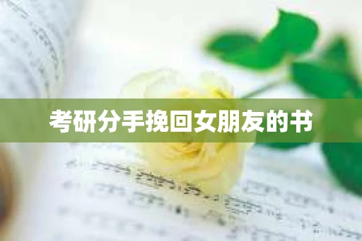 考研分手挽回女朋友的书