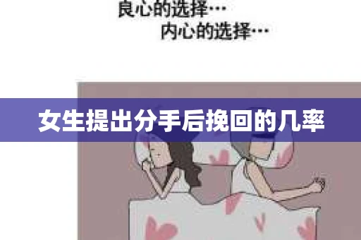 女生提出分手后挽回的几率