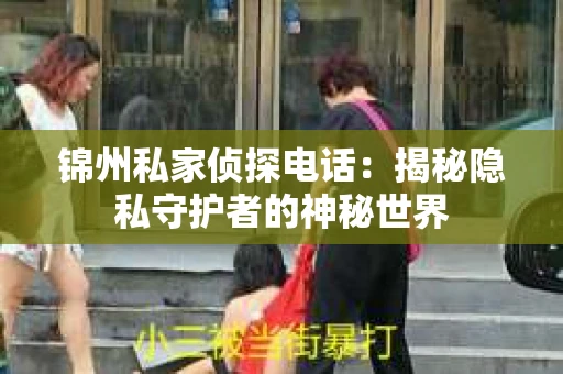 锦州私家侦探电话：揭秘隐私守护者的神秘世界
