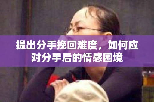 提出分手挽回难度，如何应对分手后的情感困境