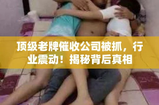 顶级老牌催收公司被抓，行业震动！揭秘背后真相