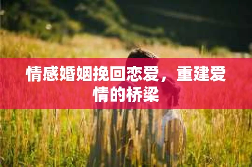 情感婚姻挽回恋爱，重建爱情的桥梁