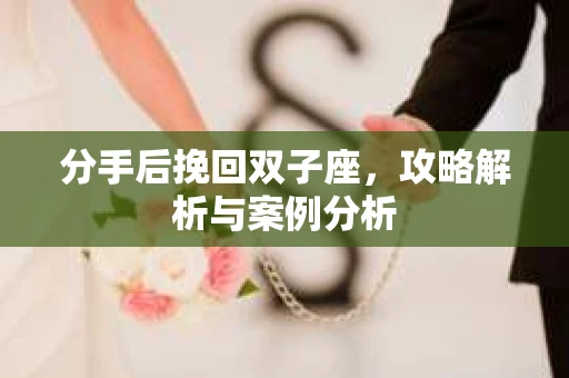 分手后挽回双子座，攻略解析与案例分析