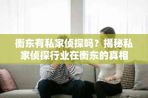 衡东有私家侦探吗？揭秘私家侦探行业在衡东的真相